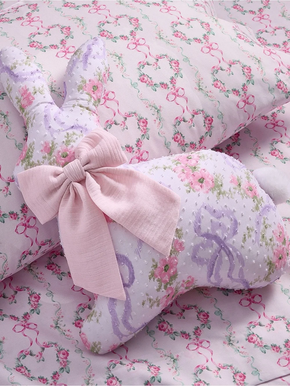 NWT LoveShackFancy Rosella Bay Bunny Pillow